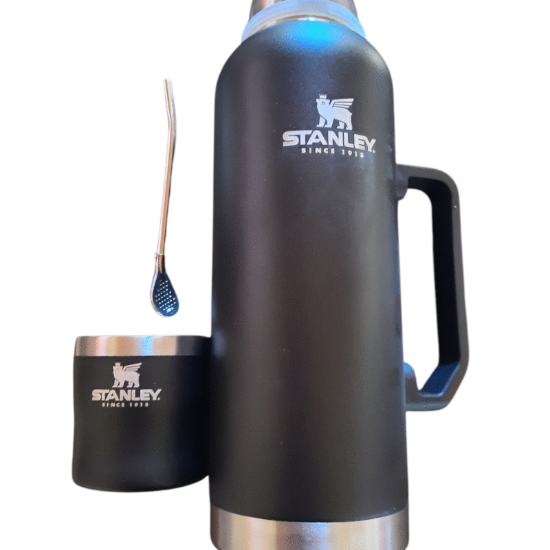 Termo mate y bombilla